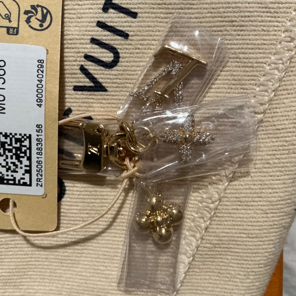 NWT Louis Vuitton Micro Bag Charm (Gold/Crystals) - Picture 13 of 16